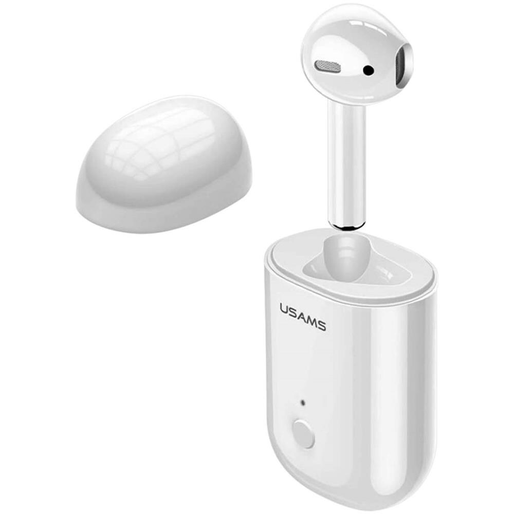 Mono Auricolare Sinistro + Custodia Di Ricarica Bluetooth Bianco - Foto 7