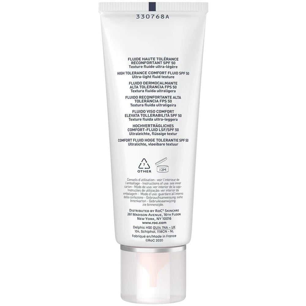 Soleil-protect High Tolerance Comfort Fluid Spf 50 Crema Idratante Viso 50 Ml - Foto 2