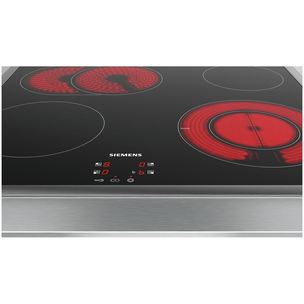 Piano Cottura EF645BNN1E Elettrico 4 Zone Cottura da 58,3 cm Colore Nero, Acciaio Inox - Foto 2