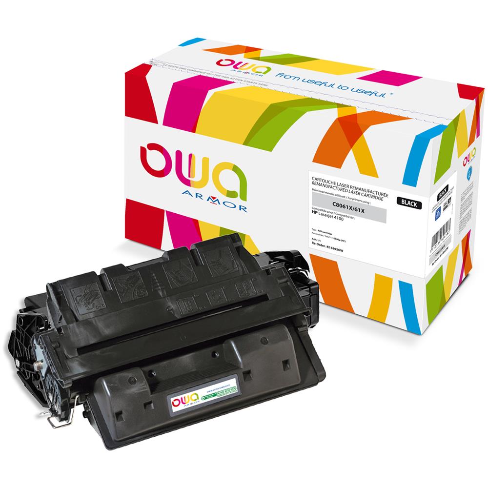 K11892OW, Nero, Laser, HP, LaserJet 4100, Scatola - Foto 3