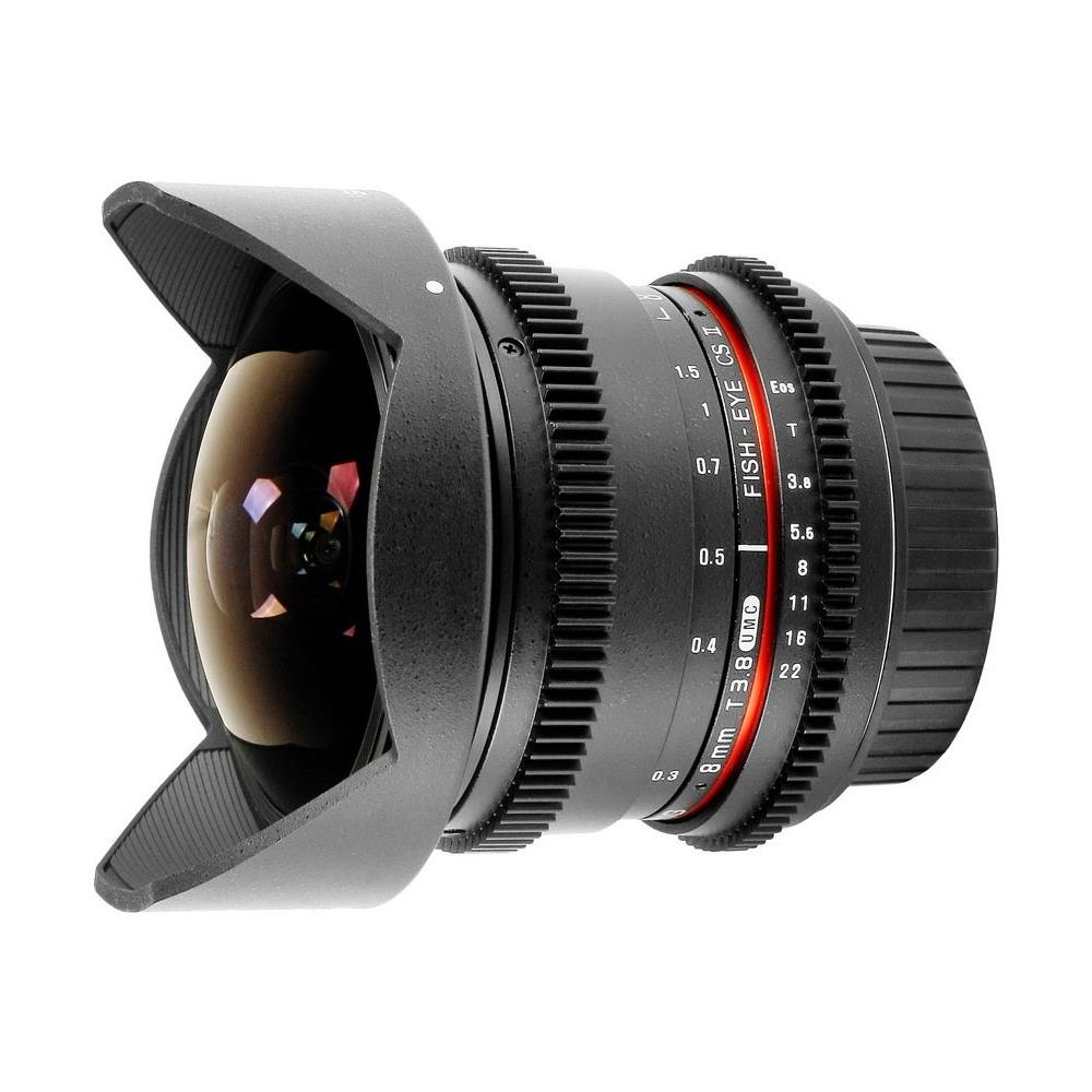 Obiettivo mm T3.8 VDSLR UMC Fish-eye CS II colore Nero - Foto 2
