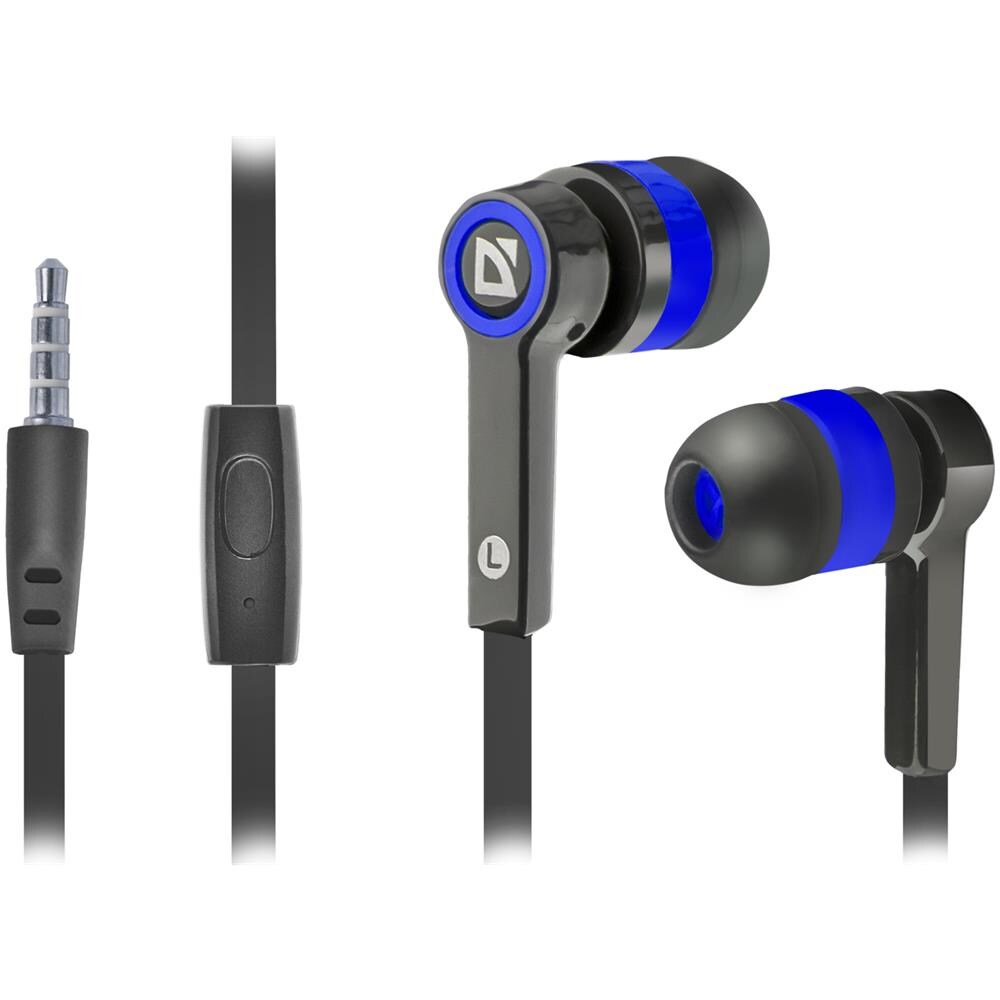 Pulse-420 Auricolare Stereofonico Cablato Nero, Blu auricolare per telefono cellulare - Foto 1