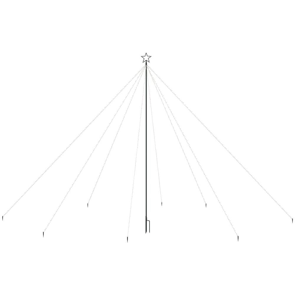 Luci Per Albero Di Natale Interni Esterni 800 Led Colorate 5 M - Foto 3