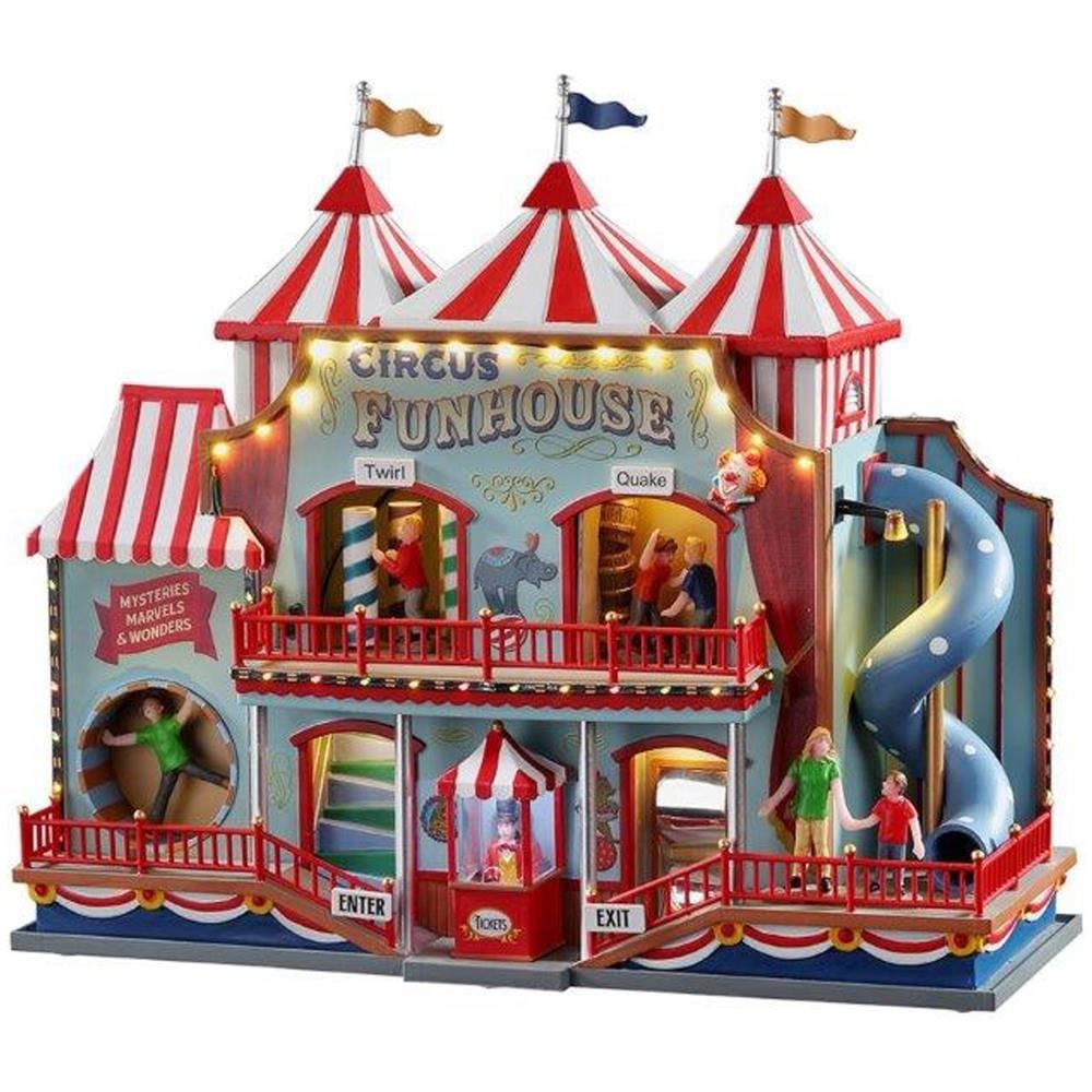 Circus Funhouse Lemax Decorazione Natale Multicolore - Foto 1