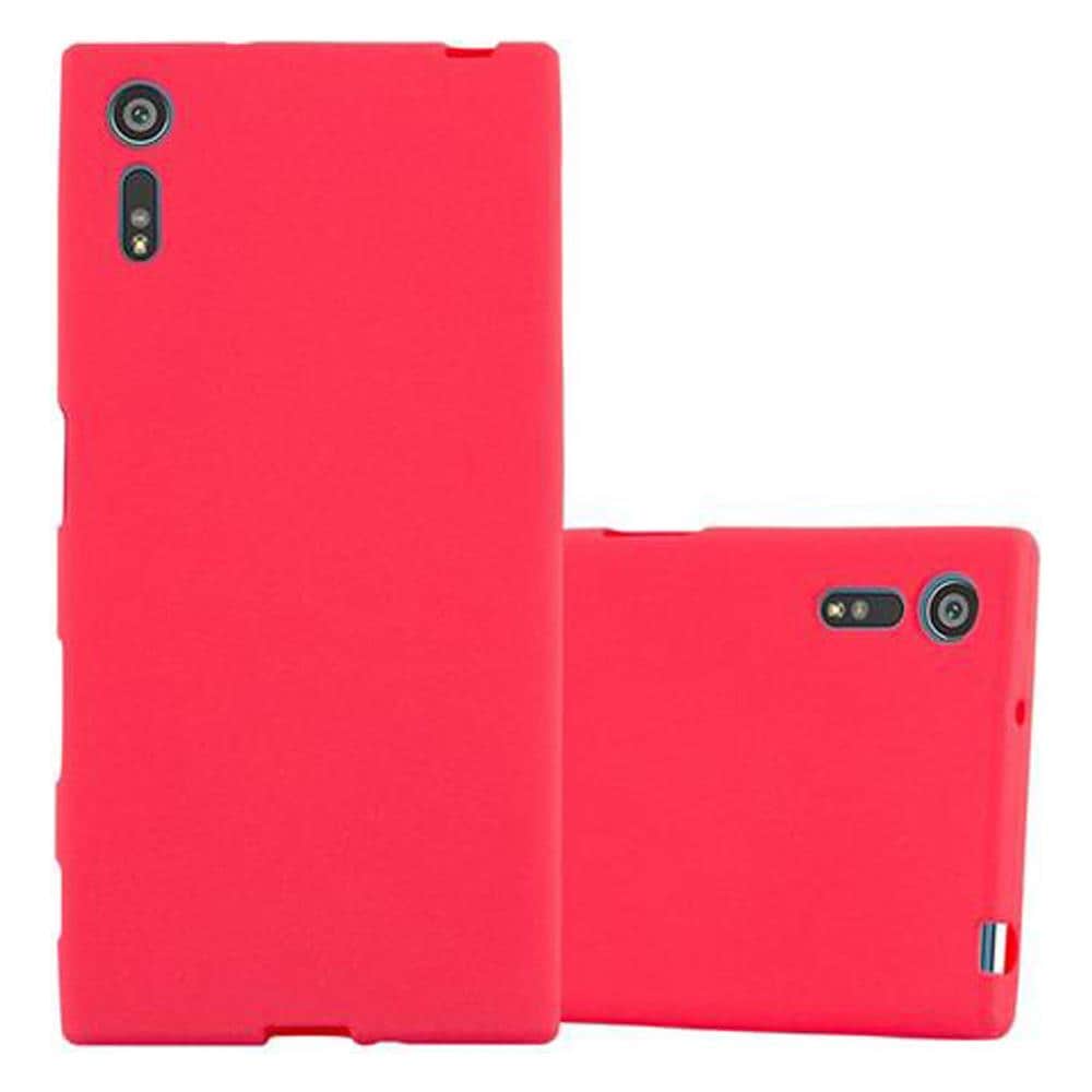 Custodia Compatibile Con Sony Xperia Xz / Xzs In Frost Rosso - Coperchio Protettivo In Silicone Tpu Flessibile - Foto 1