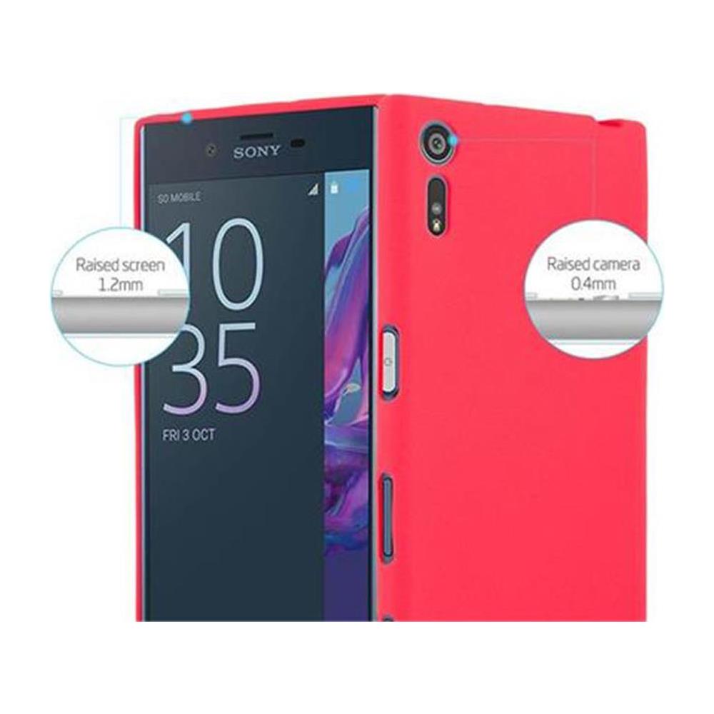 Custodia Compatibile Con Sony Xperia Xz / Xzs In Frost Rosso - Coperchio Protettivo In Silicone Tpu Flessibile - Foto 8