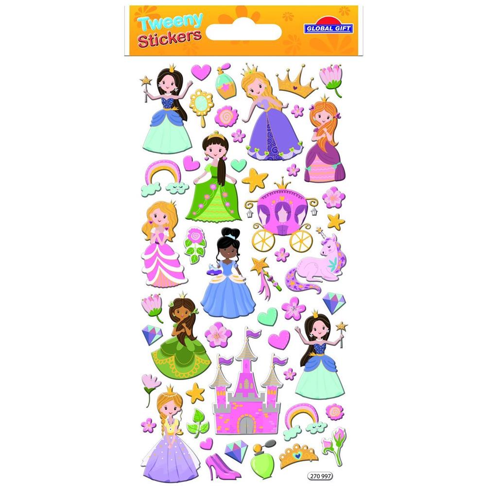 Adesivi Riposizionabili - Schiuma - Principesse - Foto 1