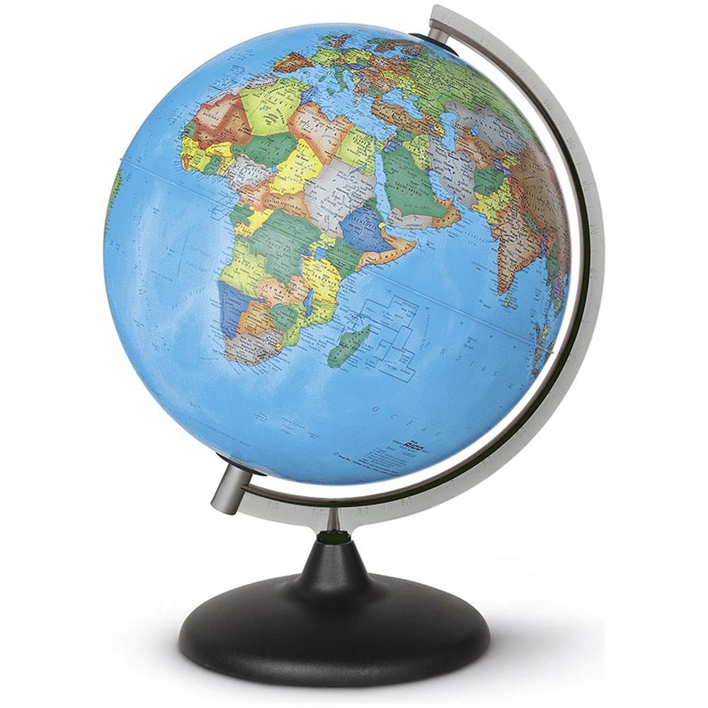 Mappamondo Globo Linea Corallo Diametro 30 Cm Nova Rico Per Scuola Didattica New - Foto 1