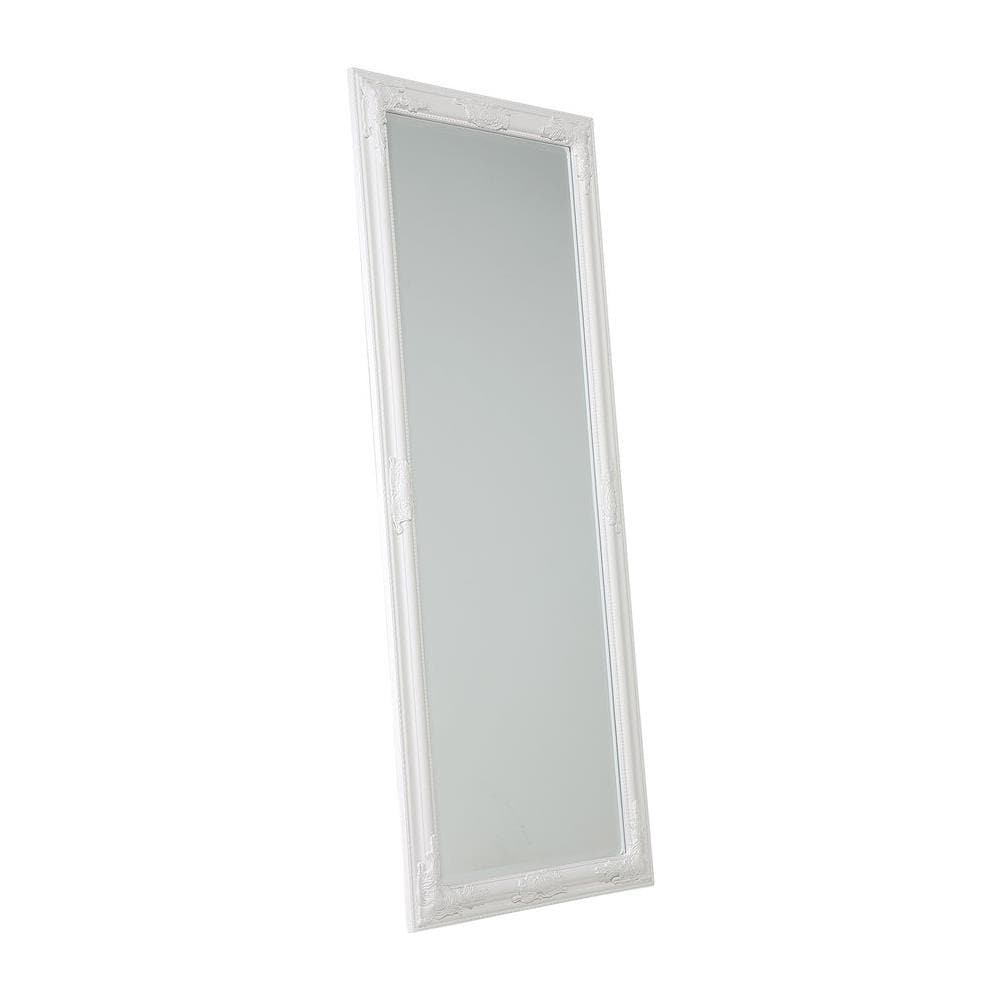 Specchio A Parete - Cornice Bianca - 51 X 141 Cm - Vars - Foto 1