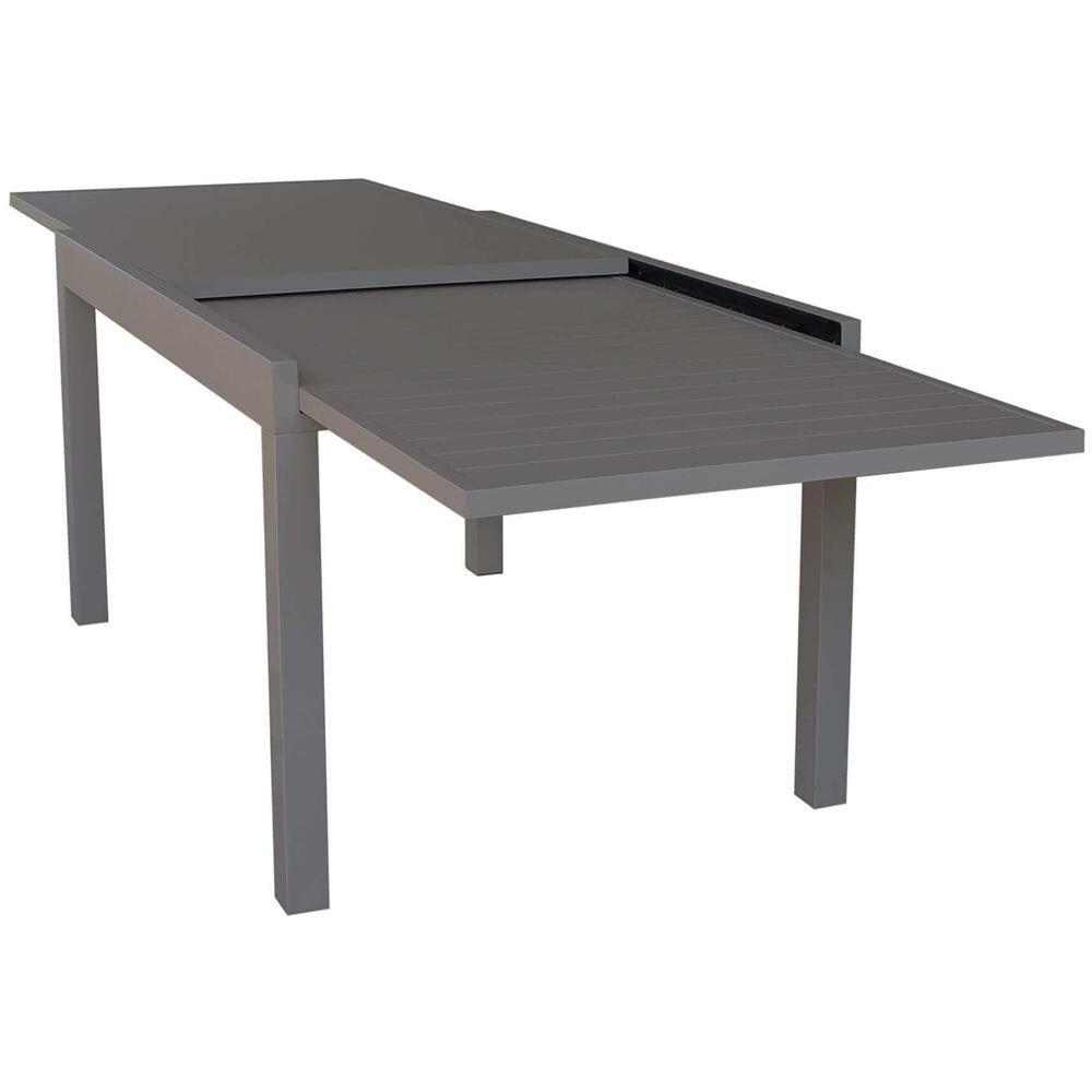 Jerri - Set Tavolo In Alluminio Cm 135/270 X 90 X 75 H Con 8 Poltrone Dynamo - Foto 4