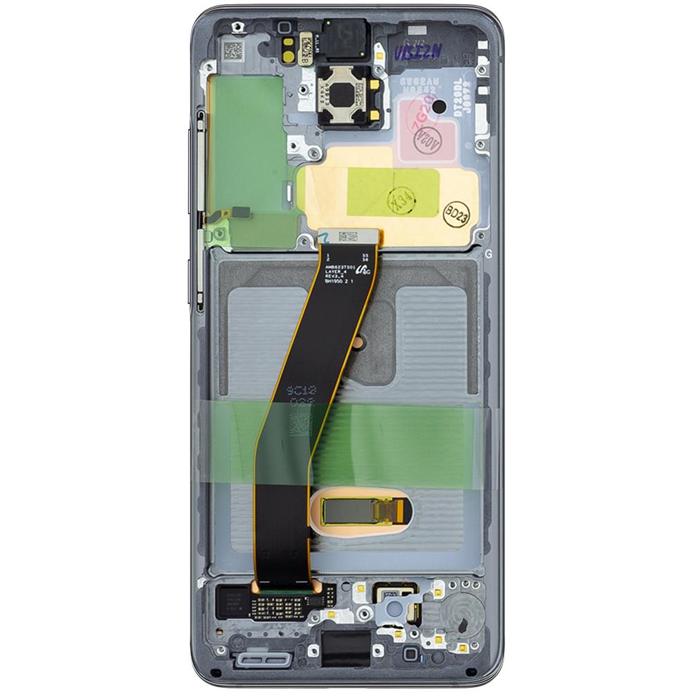 Schermo Lcd Originale Ricambio Completo Galaxy S20 Grigio - Foto 2