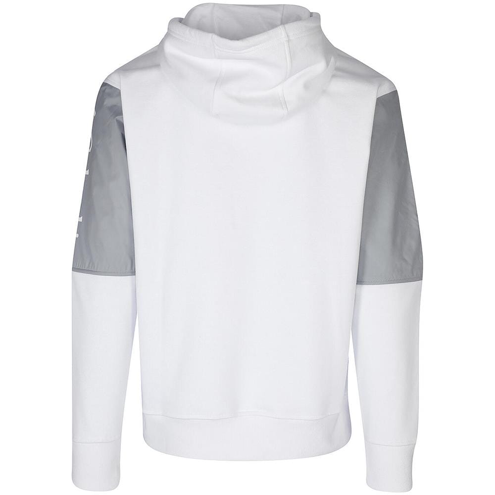 Felpa Da Uomo Con Cappuccio Minam River Bianca Taglia S Codice 1918842-101 - Foto 2