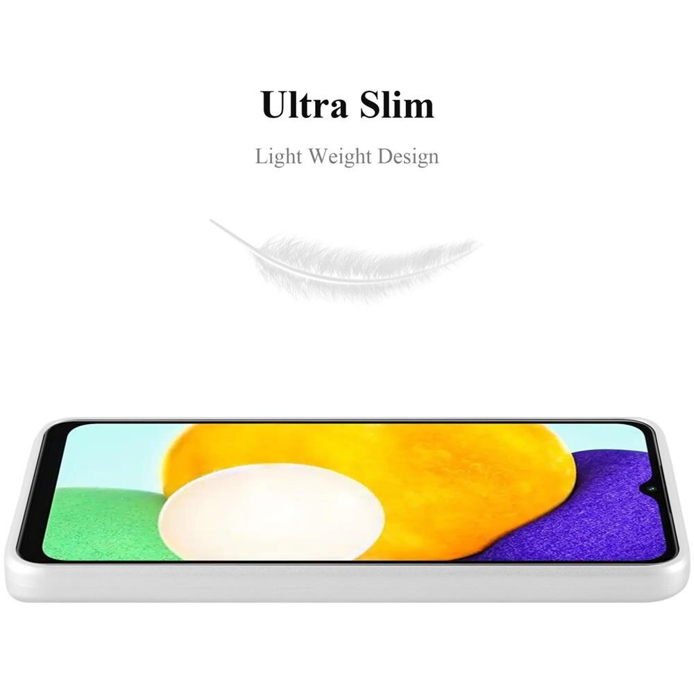 Custodia Compatibile Con Samsung Galaxy A13 5g In Argento Metallico - Coperchio Protettivo In Silicone Tpu Flessibile - Foto 2