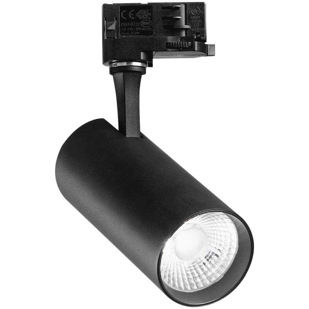 Fox 25w Cri90 35ï 3000k Bk Lampada Binario - Ideal Lux 285399 - Foto 1