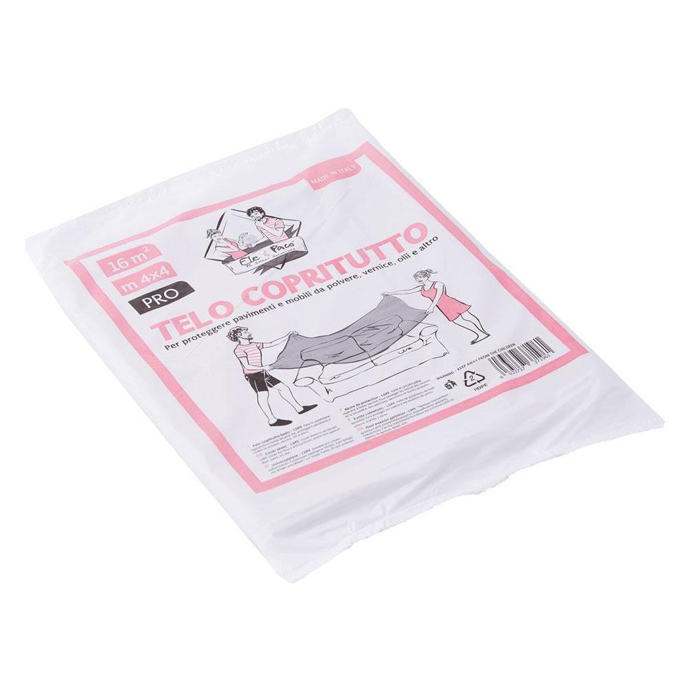 Telo Copritutto Multiuso 'eco' Mt 4 X 4 X 120 Pz Generico - Foto 1