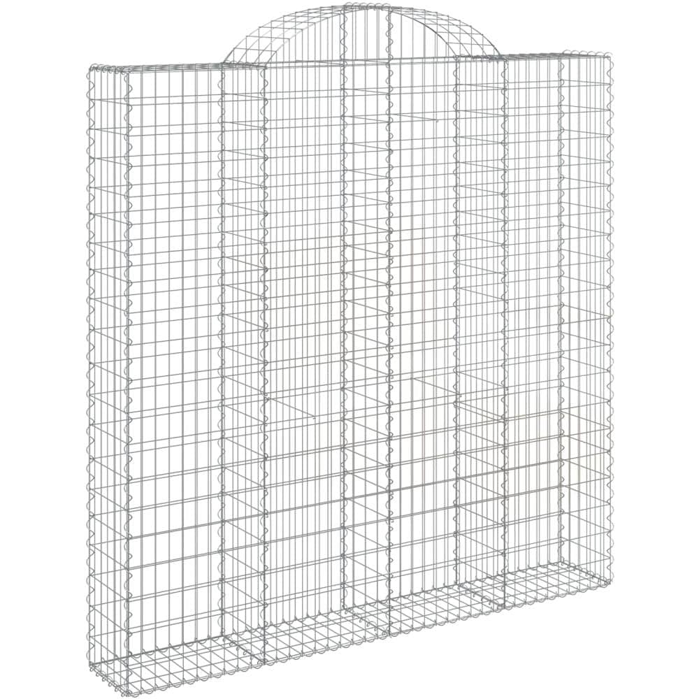 Cesti Gabbioni Ad Arco 6 Pz 200x30x200/220 Cm Ferro Zincato - Foto 3