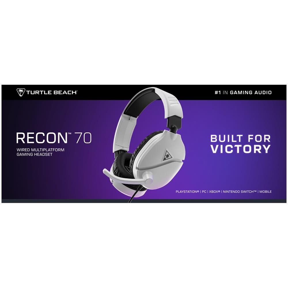Recon 70 Auricolare Cablato A Padiglione Giocare Bianco - Foto 11