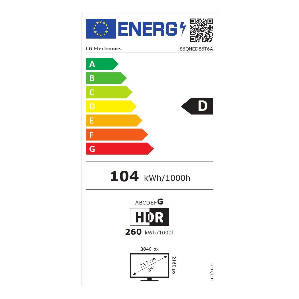 QNED 86QNED86T6A.AEU TV 2,18 m (86") 4K Ultra HD Smart TV Wi-Fi Nero - Foto 3
