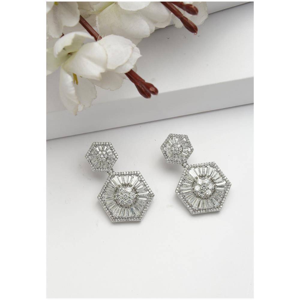 Collezione Diva Orecchini Pendenti in Zirconia Cubica - Foto 1