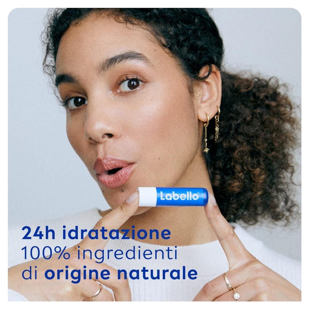 Labello Classic Care Stick 24H Idratazione Fondente Sulle Labbra 5,5 ml - Foto 2