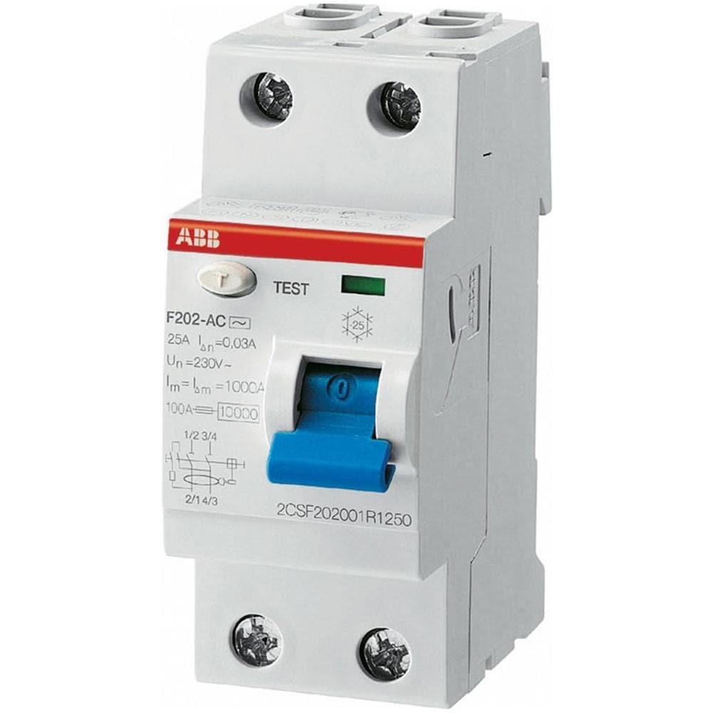 F202aapr25/003 - F202 A Ap-r 25a 30ma Interruttore Differenziale Puro 2p - Foto 1