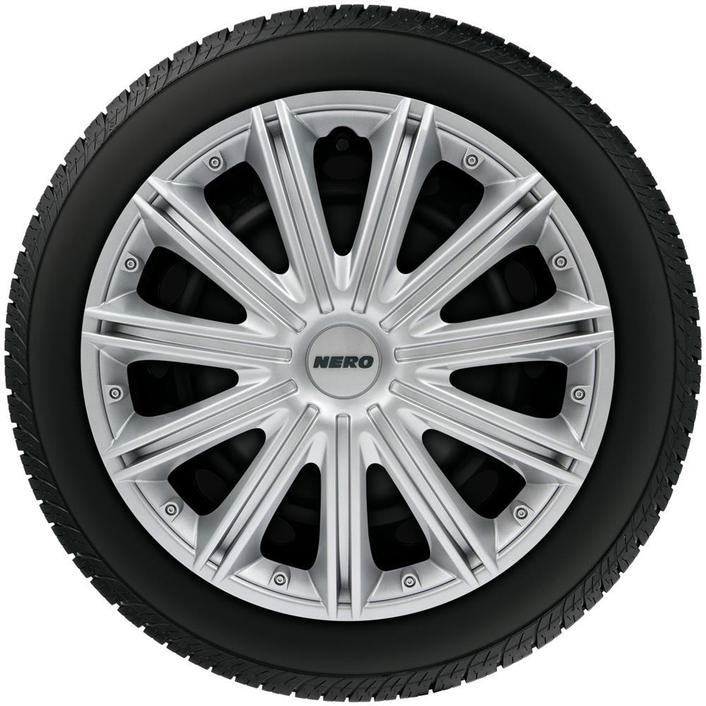 Copricerchi Auto Universali 13 Pollici Nero Tech-one Silver 31510 - Foto 9