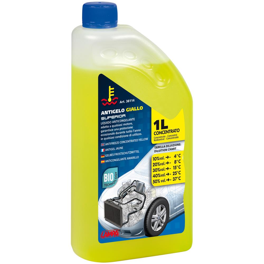 Superior-giallo, Liquido Antigelo Radiatore Concentrato (-37 c) - 1 L - Foto 1