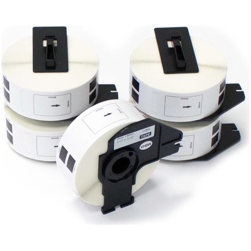 Rotoli Etichette Brother DK-22205 - Compatibili Con QL Serie, Nero Su Bianco, 4 Confezioni - Foto 7