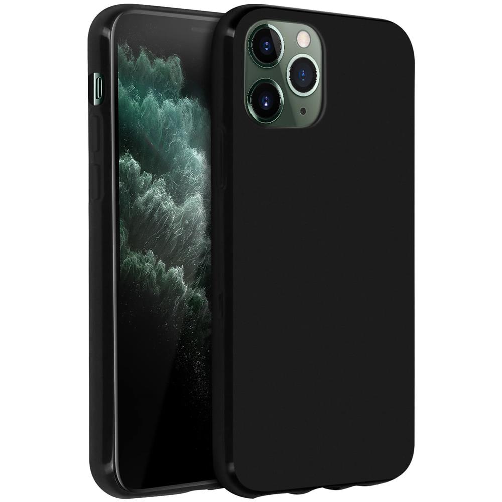 Cover Apple Iphone 11 Pro Protezione Silicone Morbido Antishock Nero - Foto 2