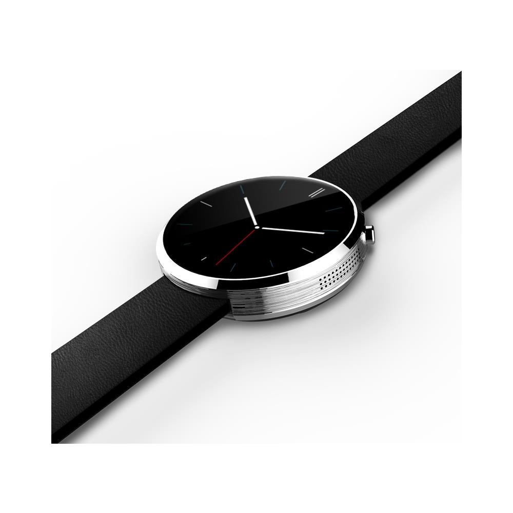 Smartwatch Resistente all'Acqua IP53 con Display 1.22" Bluetooth per Fitness con Cardiofrequenzimetro e Contapassi Nero - Europa - Foto 2