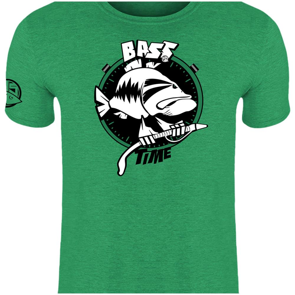 Basstime, M, Verde, T-shirt, 010002702 - Foto 6