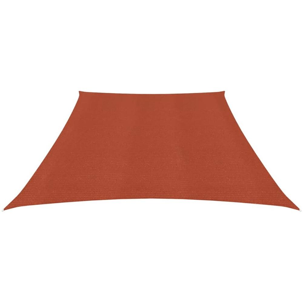 Vela Parasole 160 g / m² Terracotta 3/4x2 m in HDPE - Foto 3