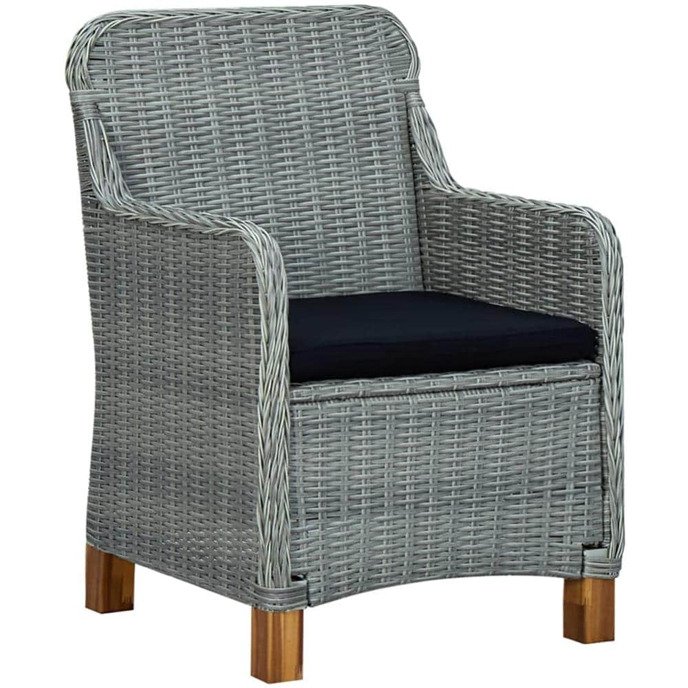 Set da Pranzo da Giardino 9 pz Grigio Chiaro - Foto 3