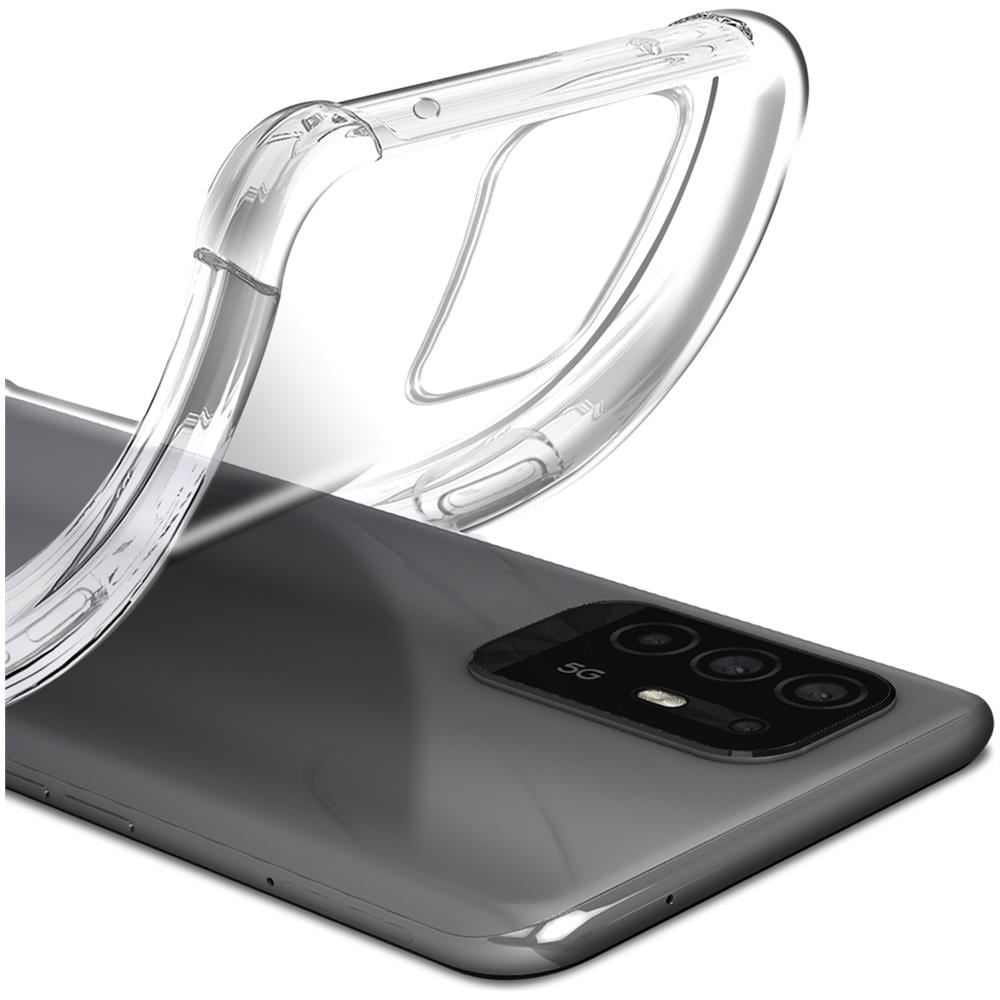Kit Protezione Oppo A94 5g Cover Flessibile + Vetro Temperato Trasparente - Foto 2