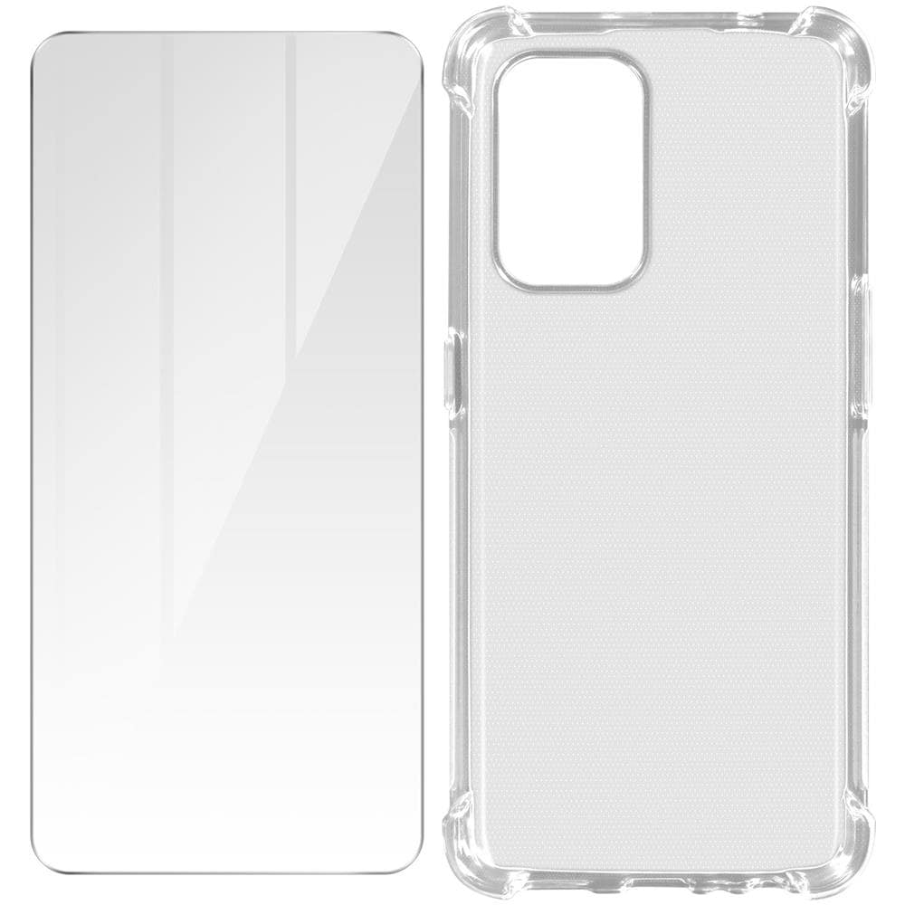 Kit Protezione Oppo A94 5g Cover Flessibile + Vetro Temperato Trasparente - Foto 1