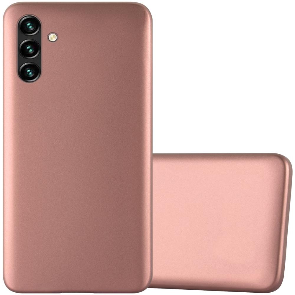 Custodia Compatibile Con Samsung Galaxy A13 5g In Oro Rosa Metallico - Coperchio Protettivo In Silicone Tpu Flessibile - Foto 1