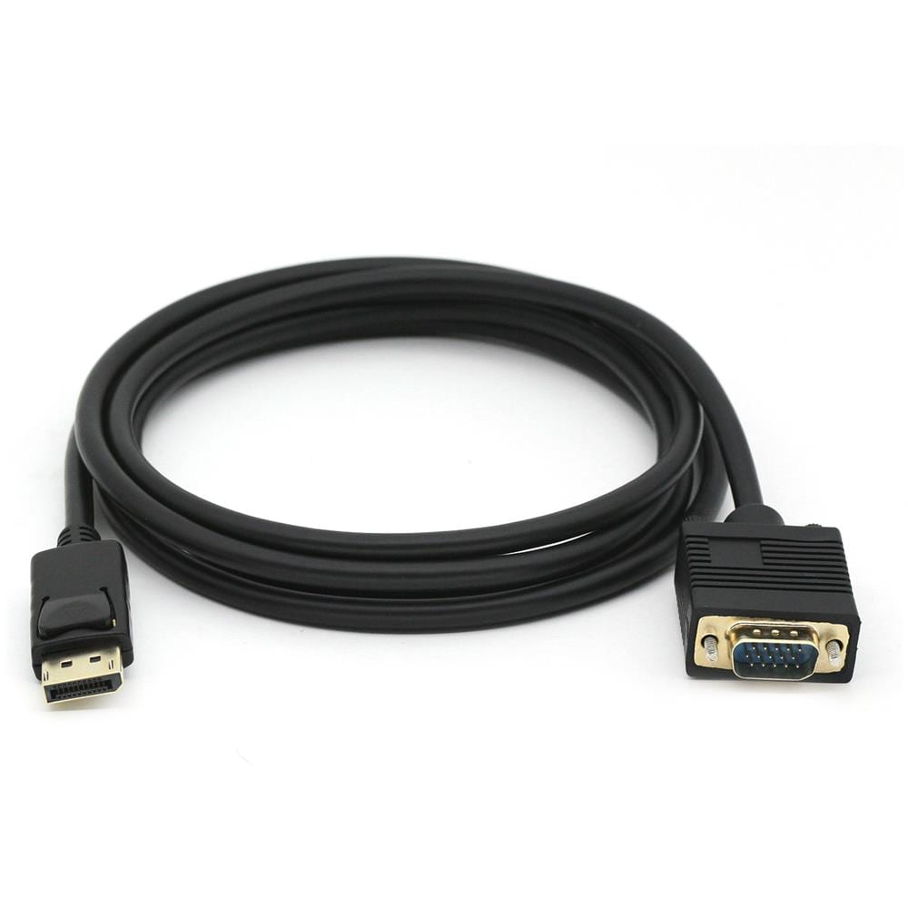 119338 cavo e adattatore video 2 m VGA (D-Sub) DisplayPort Nero - Foto 1