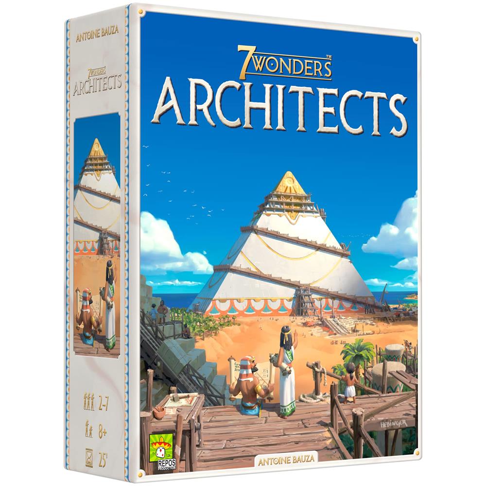 7 Wonders Architects Gioco Di Strategia Gioco Da Tavolo Per Bambini E Famiglie Eta 8+ 2-7 Giocatori Tempo Di Gioco Medio 25 Minuti Realizzato Da - Foto 1