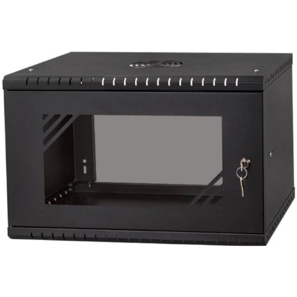 RACK 6U, 600*450*368mm Load bearing: 40kg (Fan and shelf need to order separately) DISASSEMBLATO - DS-XS6406-S /B - Foto 1