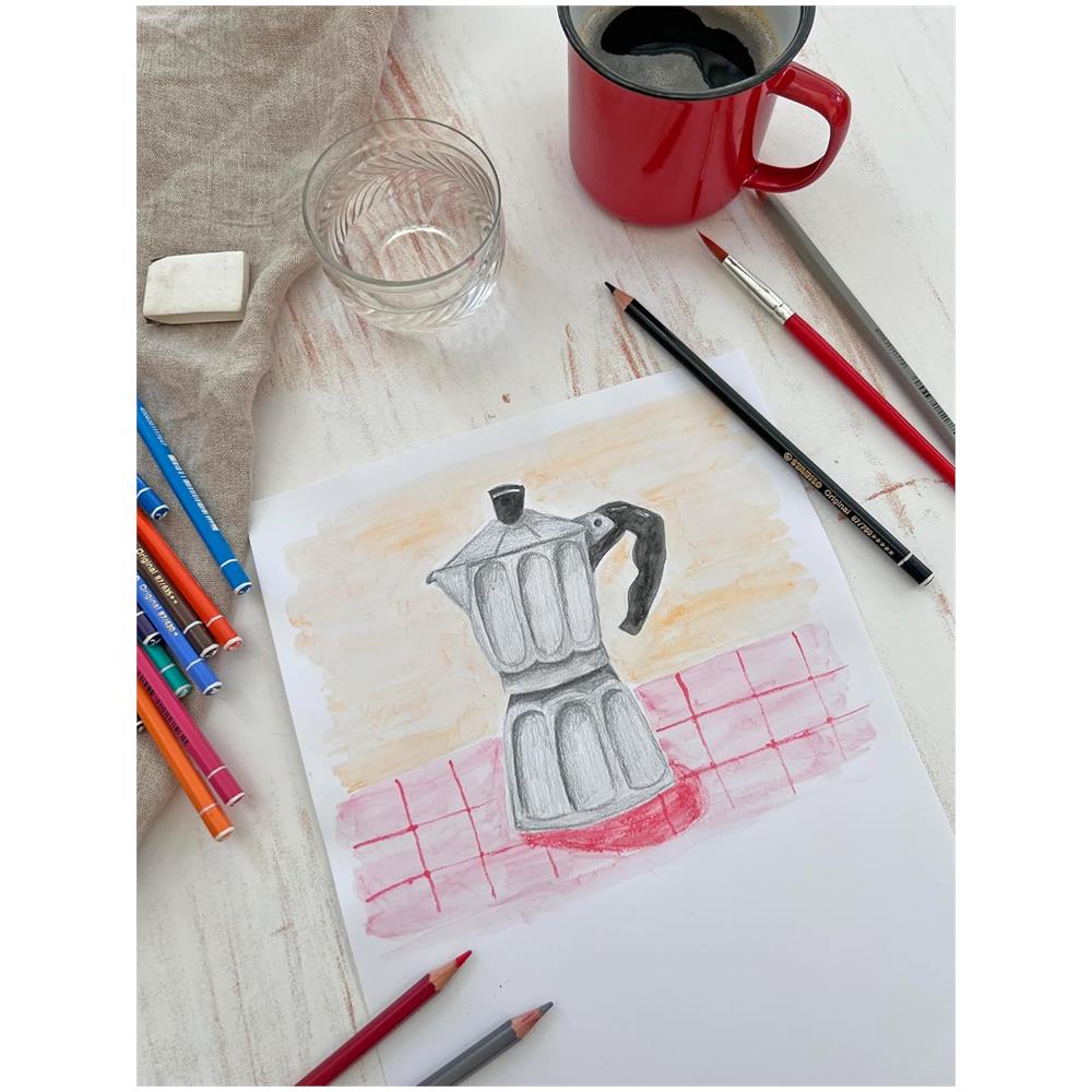 Original - Matita colorata Premium - ARTY+ - Scatola in Metallo da 38 - Colori assortiti - Foto 8