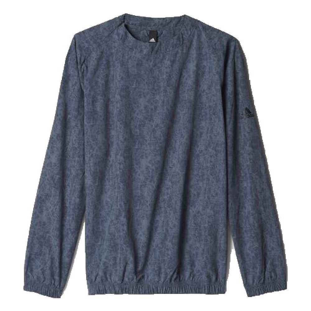 Felpa Uomo Stonewashed Crew M Blu - Foto 2