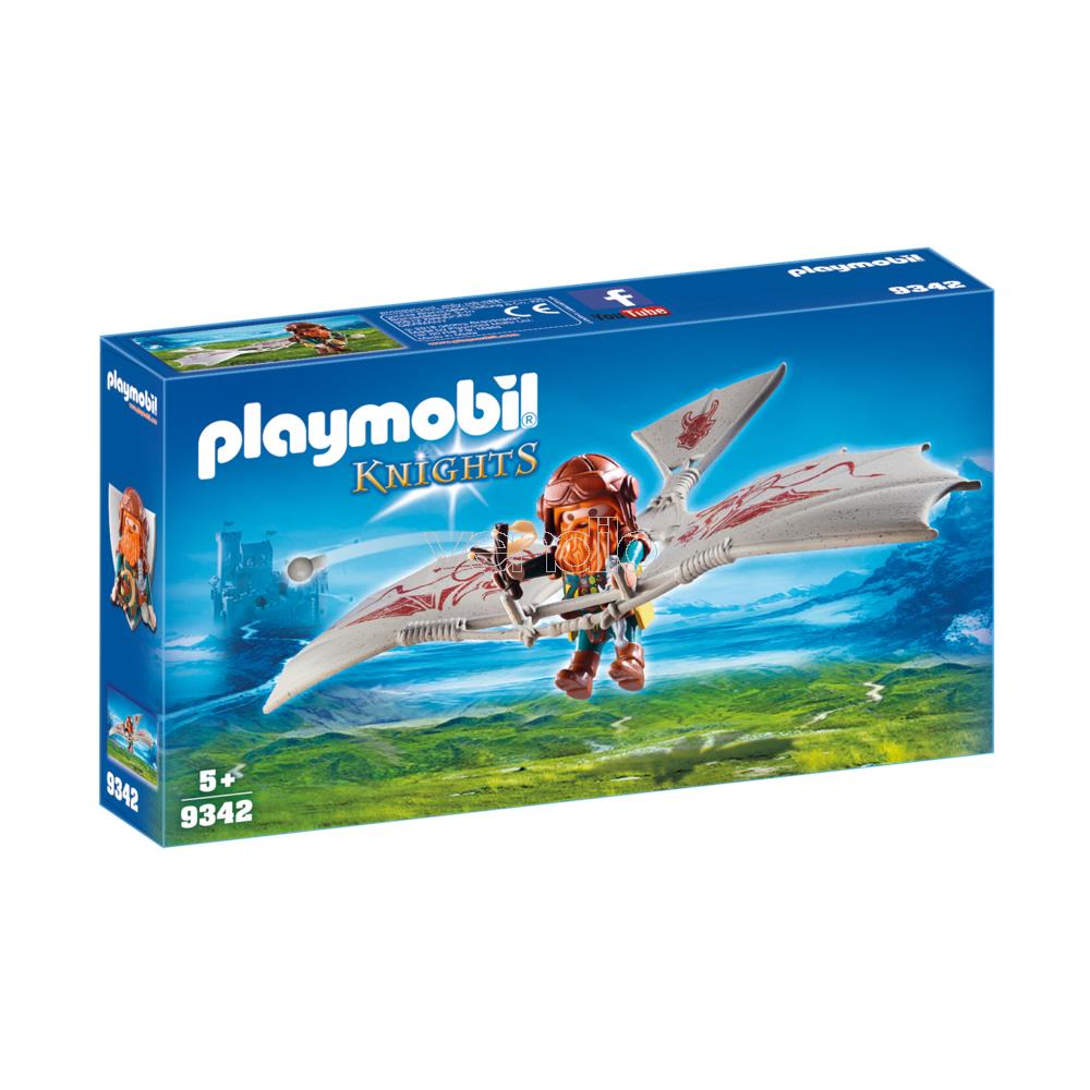 9342 - Epici Guerrieri - Guerriero Con Deltaplano Da Attacco - Foto 2