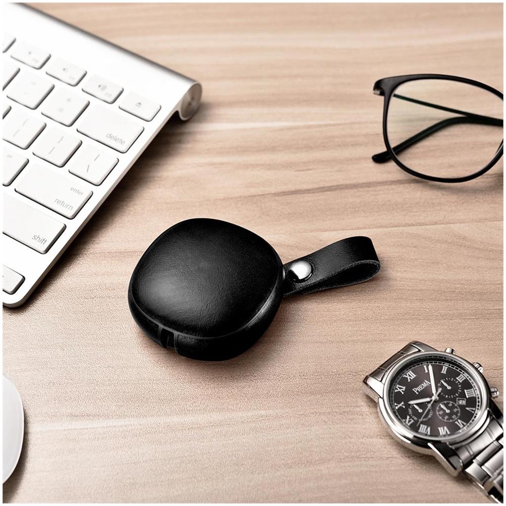 Cavo Di Ricarica Retrattile 2 In 1 (+ Micro Usb Type-c) In Pelle Deluxe Khaki Icarer - Foto 2