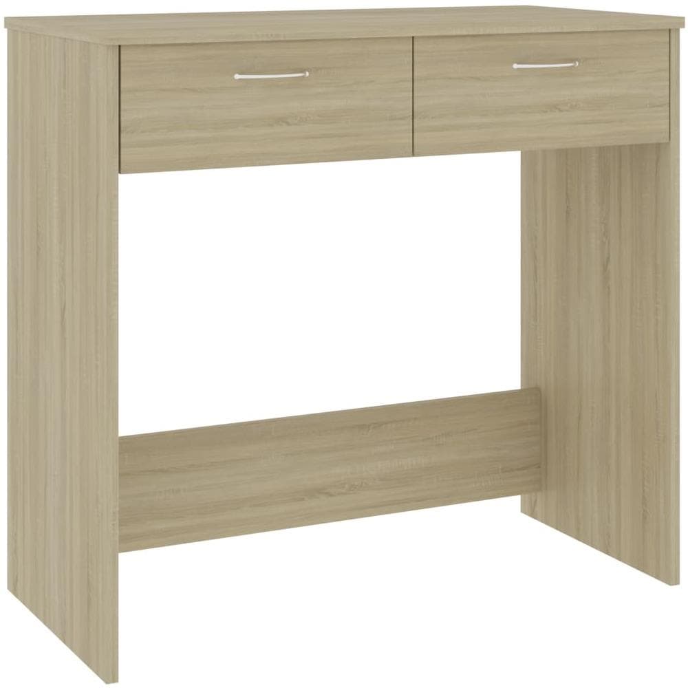 Scrivania Rovere Sonoma 80x40x75 cm in Legno Multistrato - Foto 2