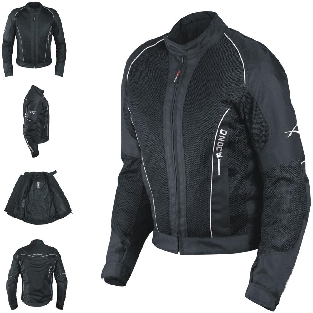 Giacca Donna Moto Estiva Protezioni Omologate Tessuto Mesh Traspirante Nero S - Foto 1