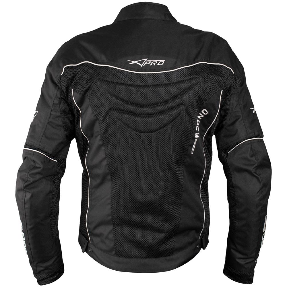 Giacca Donna Moto Estiva Protezioni Omologate Tessuto Mesh Traspirante Nero S - Foto 2