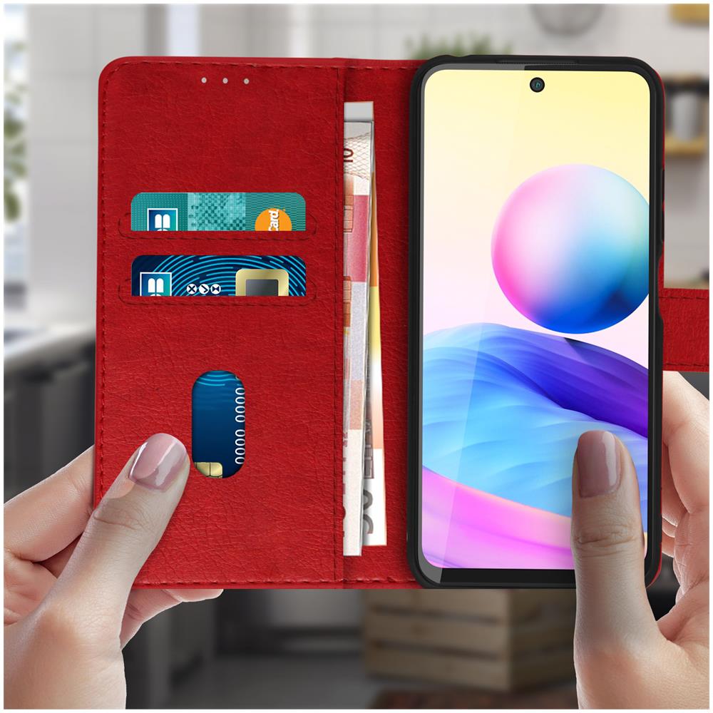 Custodia Per Xiaomi Redmi Note 10 5g Copertina Portacarte Supporto - Foto 2