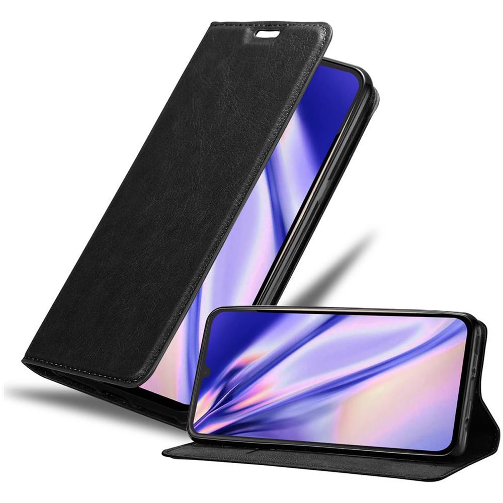 Cadorabo Custodia Compatibile Con Lg V60 Thinq In Nero Di Notte - Coperchio Protettiva Con Chiusura Magnetica, Funzione Stand E Tasca Per Le Carte - Foto 1