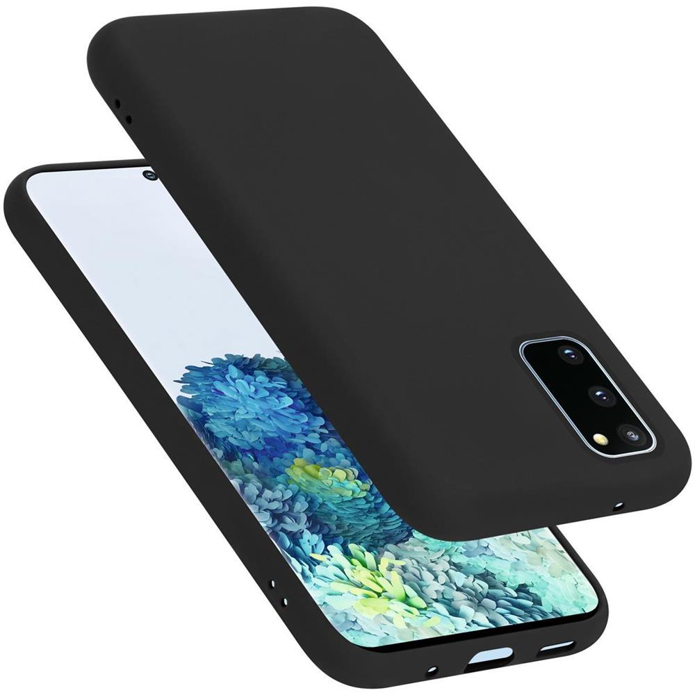 Custodia Compatibile Con Samsung Galaxy S20 Fe In Liquid Nero - Coperchio Protettivo In Silicone Tpu Flessibile - Foto 1
