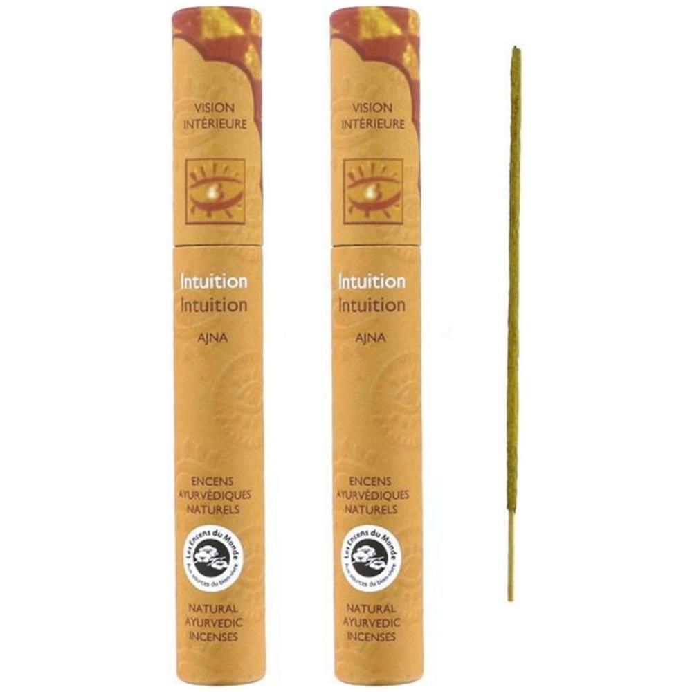 32 Bastoncini Di Incenso Ayurvedico Naturale - Intuizione - Foto 1